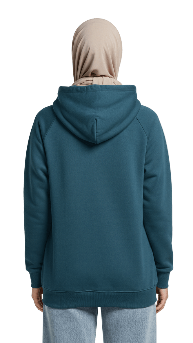 Oversize Hoodie - Blue - RIZE