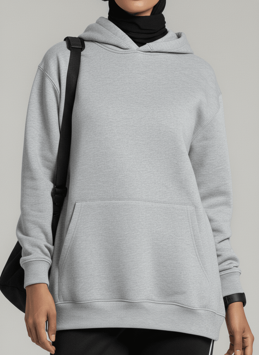 Oversize Hoodie - White - RIZE
