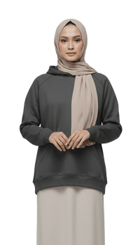 Oversize Hoodie - Grey - RIZE