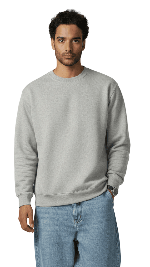 Crewneck Basic - Off-White - RIZE