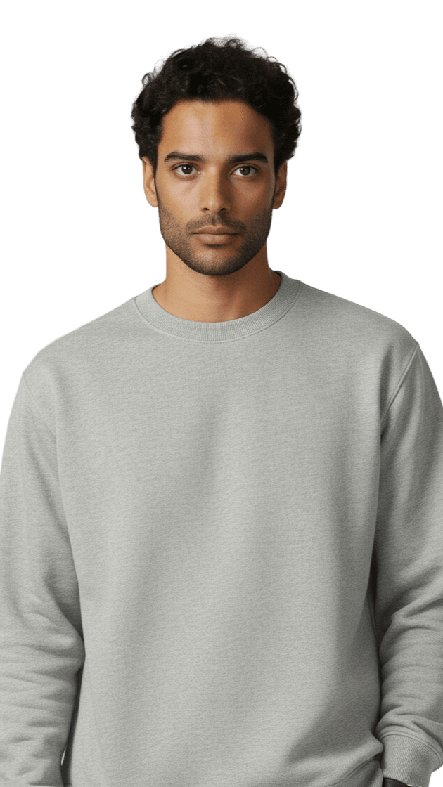 Crewneck Basic - Off-White - RIZE
