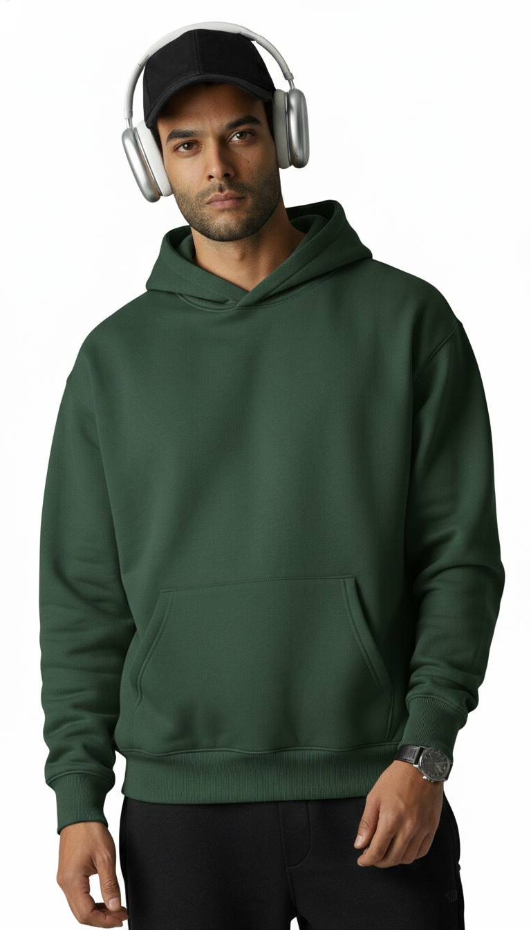 Oversize Hoodie - Green