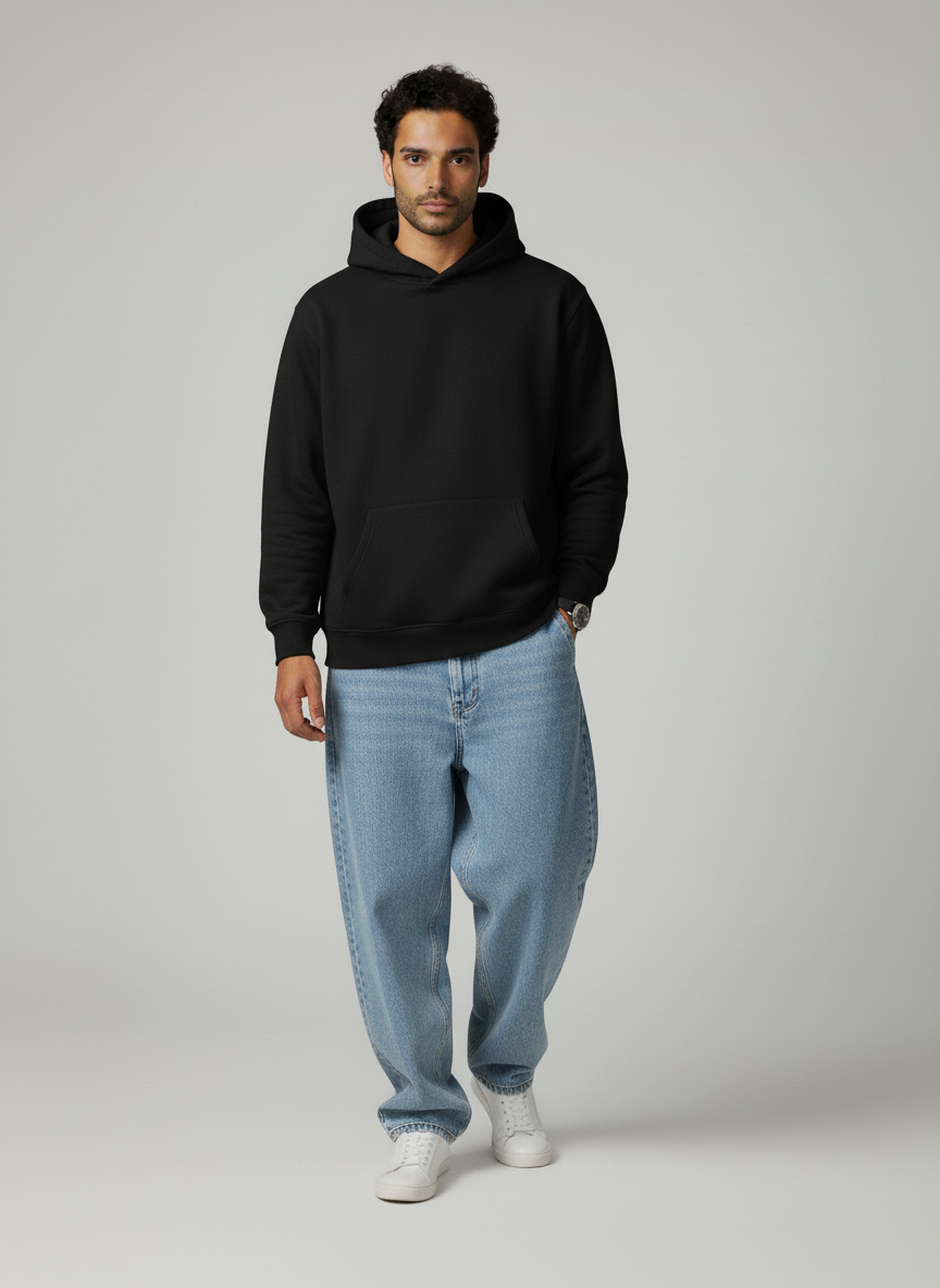 Oversize Hoodie - Black