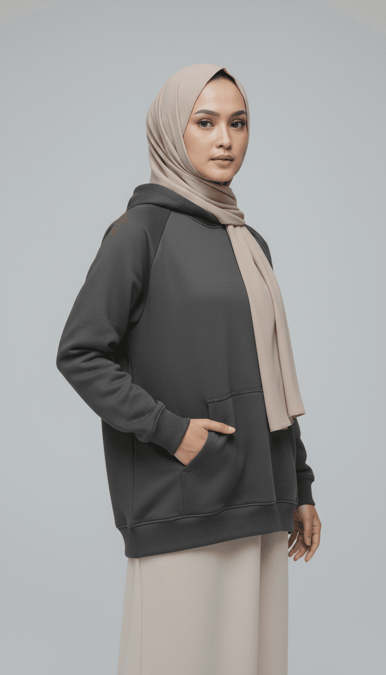 Oversize Hoodie - Grey - RIZE