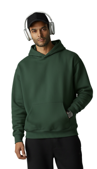 Oversize Hoodie - Green