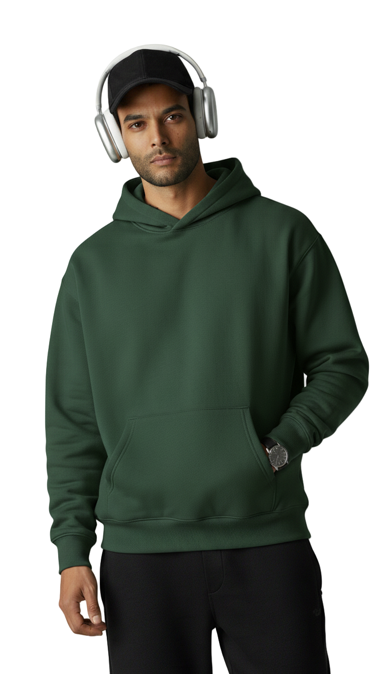 Oversize Hoodie - Green