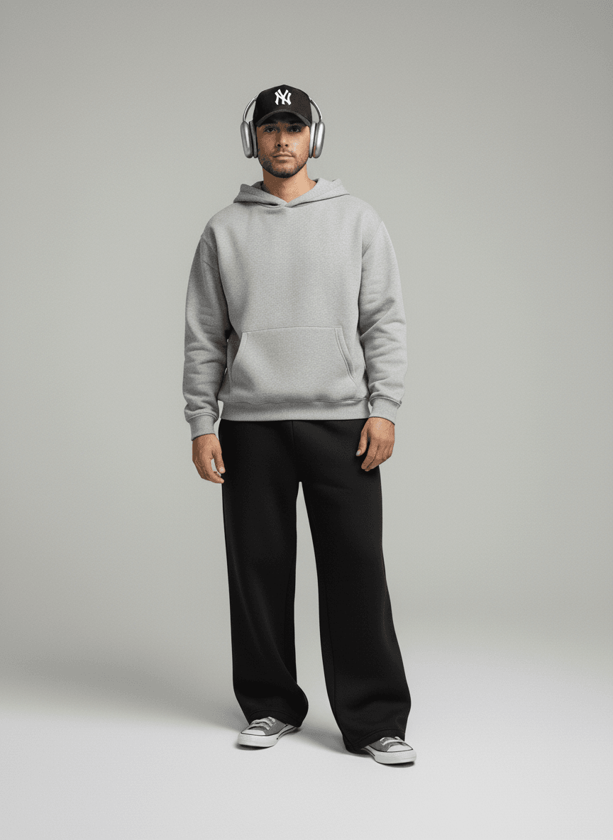 Oversize Hoodie - White - RIZE