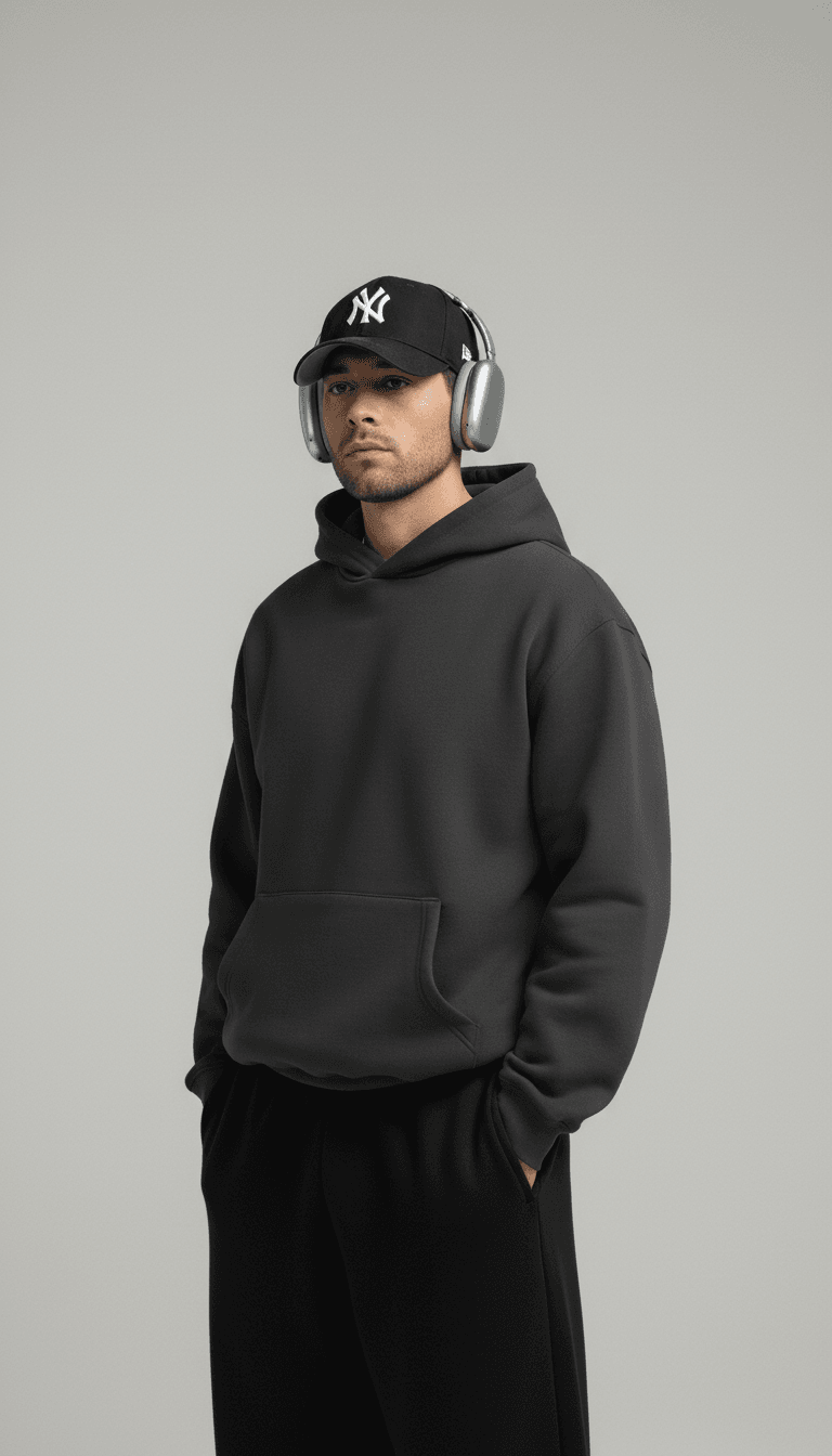 Oversize Hoodie - Grey - RIZE