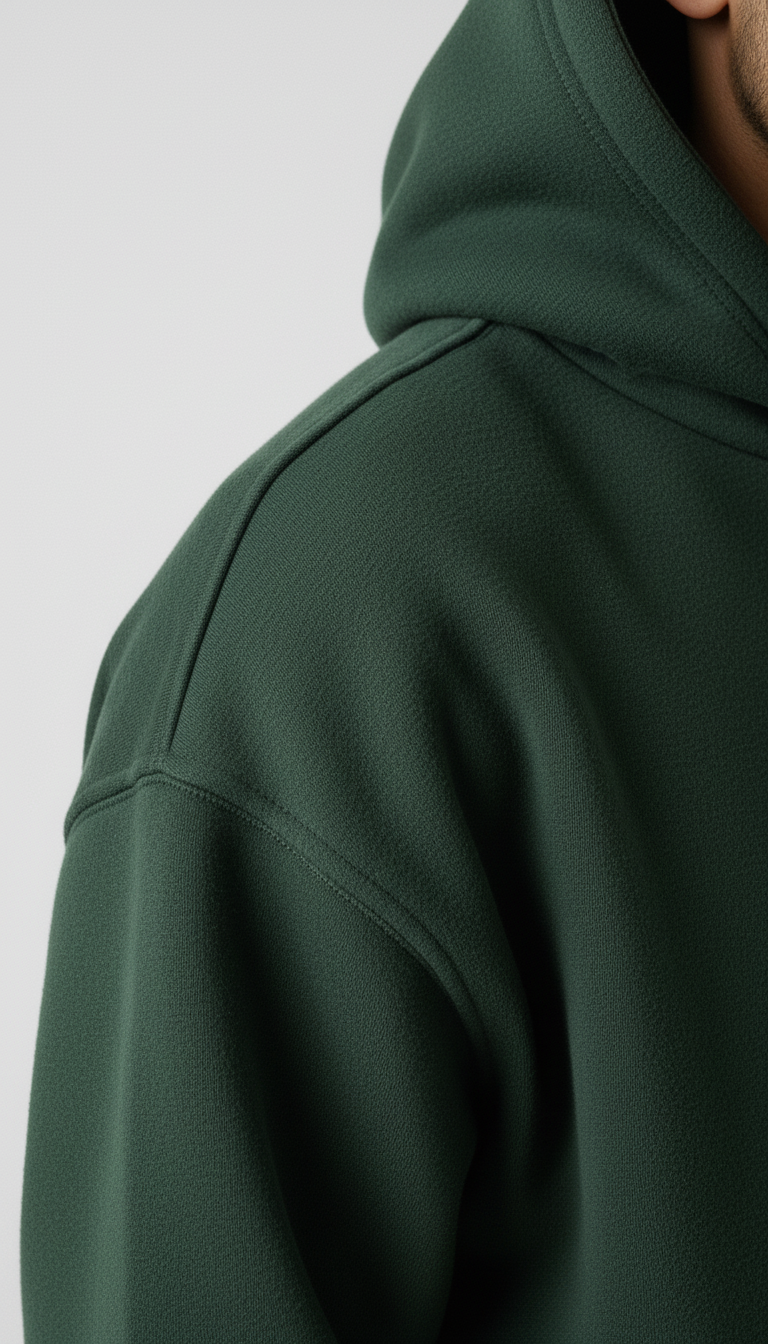 Oversize Hoodie - Green
