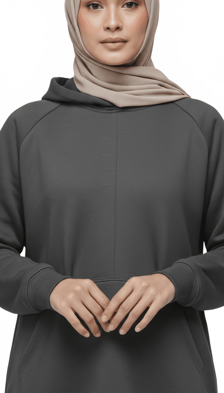 Oversize Hoodie - Grey - RIZE
