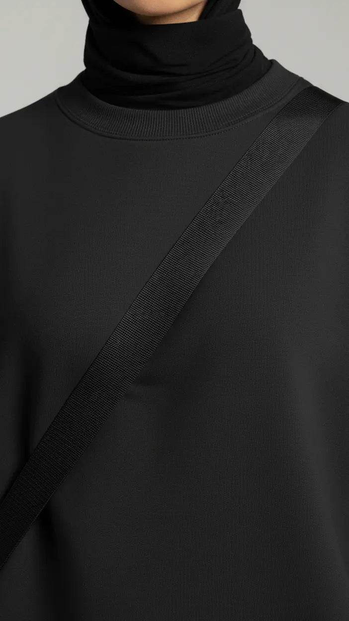 Crewneck Basic - Black - RIZE