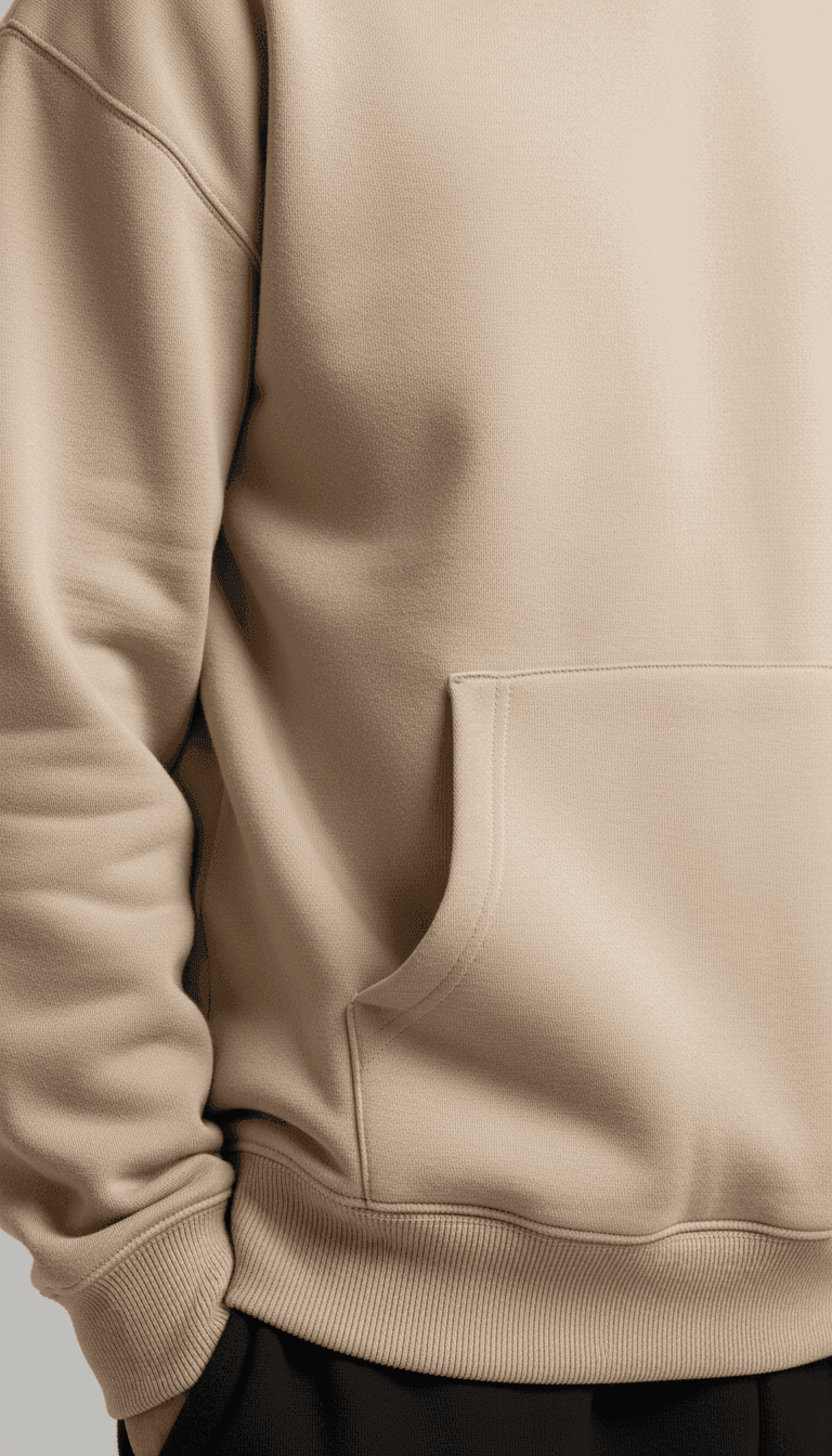Oversize Hoodie - Black | Off-White | Beige - RIZE