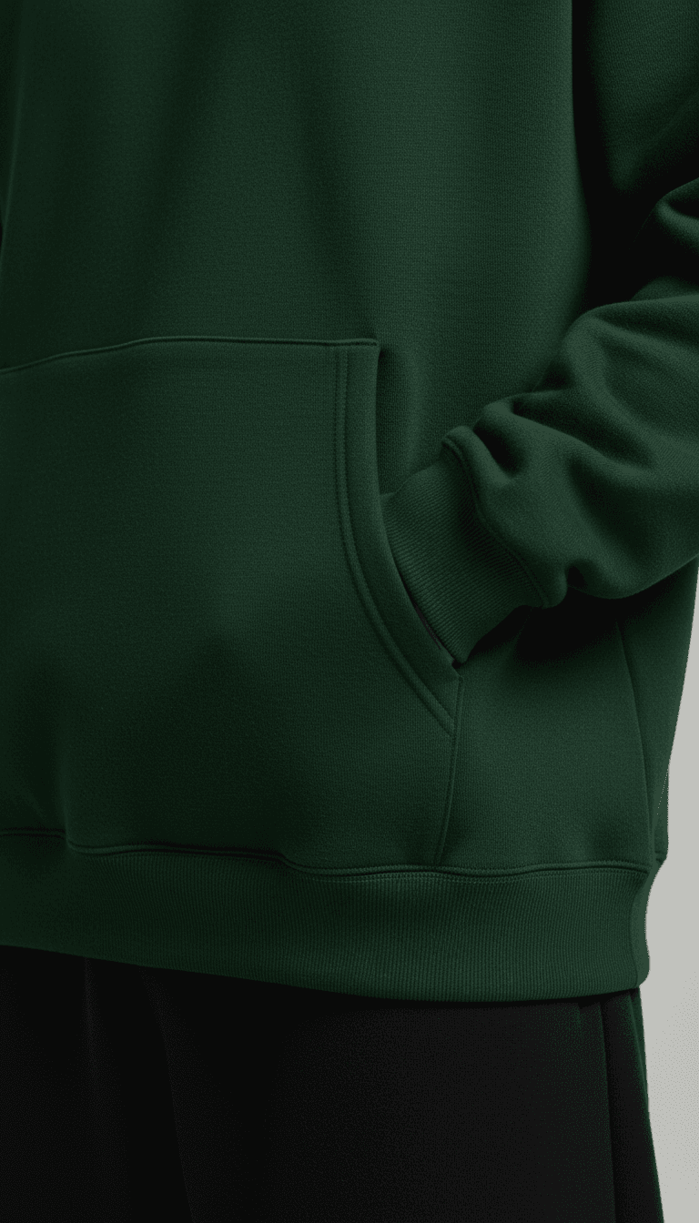 Oversize Hoodie - Green - RIZE