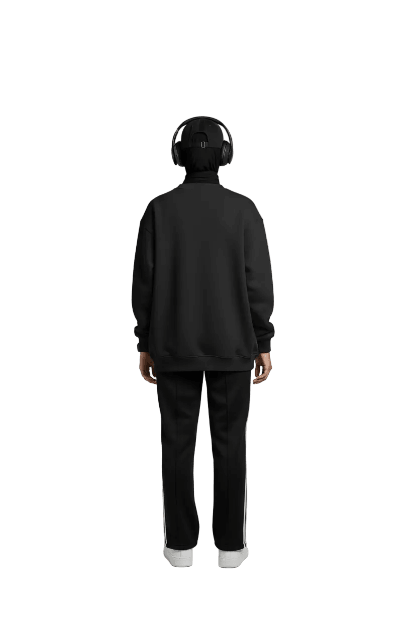Crewneck Basic - Black - RIZE
