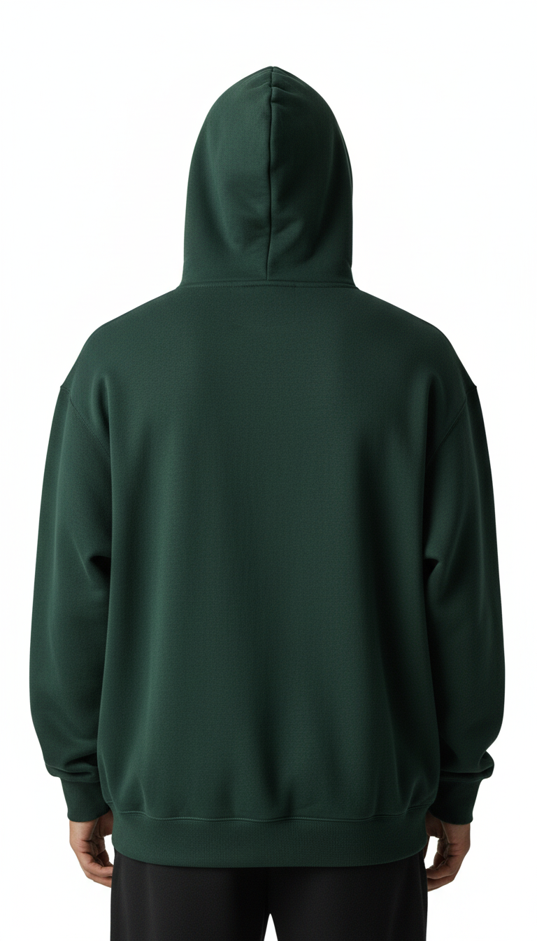 Oversize Hoodie - Green