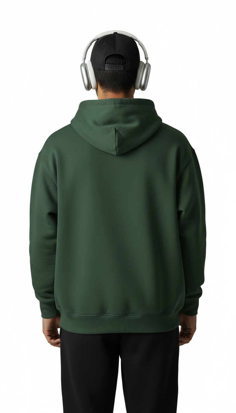 Oversize Hoodie - Green